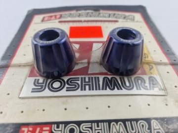 YOSHIMURA Синие наконечники руля — SUZUKI GSXR 04-08