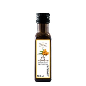 Olvita Olej Rokitnikowy Zimno Tłoczony 100 ml