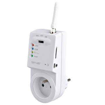Termostat gniazdo GSM TS11 GST - Android i iOS