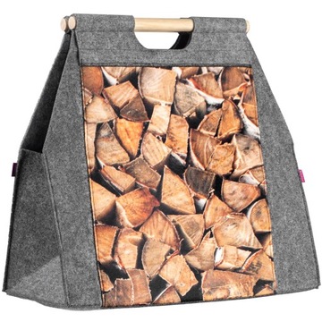 СУМКА-КОРЗИНА ДЛЯ ПОДСТАВКИ ДЛЯ ДРОВЯНОЙ ПЕЧИ