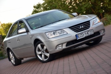 Hyundai Sonata IV Sedan 2.4 i 16V 161KM 2005 Hyundai Sonata V Comfort 2.4 MPI 162KM *TYLKO 142700km* Bogaty, Serwis, zdjęcie 4