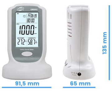 ДАТЧИК КОНЦЕНТРАЦИИ ДАТЧИК УГЛЕКИСДА УГЛЕРОДА ДАТЧИК CO2 С ДАТОЙ СИГНАЛИЗАЦИИ И ТЕМПЕРАТУРОЙ