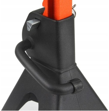 KOBYŁKI PODSTAWKI SAMOCHODOWE SOLIDNE WZMOCNIONE GUMA Z BLOKADĄ 420mm 3T