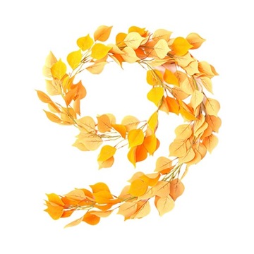 Artificial Eucalyptus Leaves Vines Wall Hanging