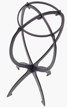 Складная регулируемая пластиковая подставка для парика.