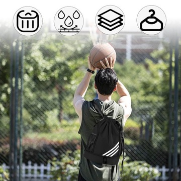 ГИМНАСТИЧЕСКАЯ СУМКА БОЛЬШОЙ ВМЕСТИТЕЛЬНОСТИ, СПОРТИВНАЯ СУМКА С ЗАВЯЗКОЙ