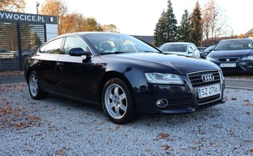 Audi A5 8T 2010 Audi A5 Sportback Czujniki, NAVI, Grzane el. reg. skora-alcantara, Fot. Xe, zdjęcie 1