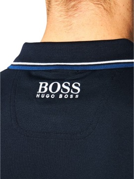 Koszulka polo polówka męska granat HUGO BOSS - S