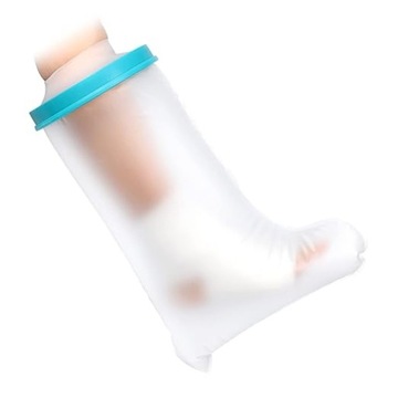 OCHRANIACZ WODOODPORNY NA NOGĘ OSŁONA NA GIPS OPATRUNEK RANĘ DO KĄPIELI