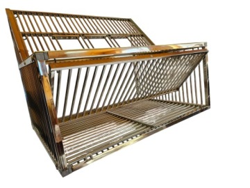 Бельгийский вход для голубей птиц из нержавеющей стали 80 см