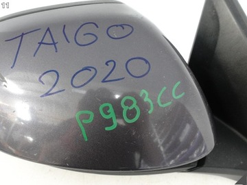 VW TAIGO 2G7 20- ZRCÁTKO VNĚJŠÍ PRAVÉ SMĚR 13 PIN EU 2G7857502K