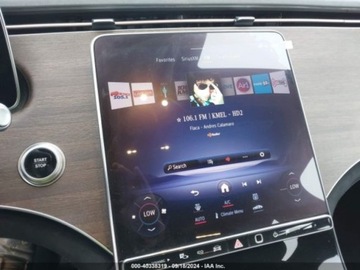 Mercedes 2022 Mercedes-Benz EQS 2022r., 450, od ubezpieczalni Elektryczny 416KM, zdjęcie 10