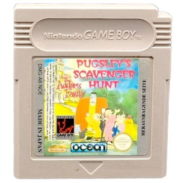 Addams Family PUGSLEY'S SCR Game Boy Classic GBC