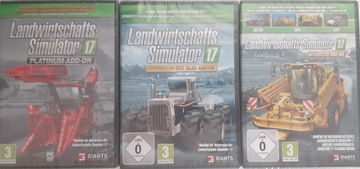 FARMING SIMULATOR 17 KOMPLET DODATKÓW PC PL NOWA