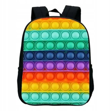 Pop It Push Bubble Sensory Sensory School Plecaki