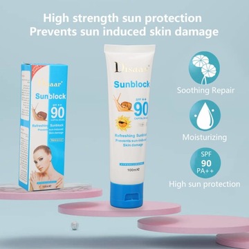 КРЕМ С СОЛНЕЧНЫМ ФИЛЬТРОМ SPF90PA 100 МЛ