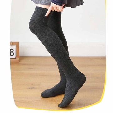 Гольфы для девочек длиной 19,7 дюйма, мягкие, дышащие, прочные, с вышитой короной