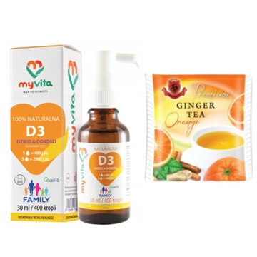 MyVita Suplement diety Witamina D3 Family 30 ml