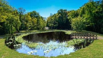 ФОЛЬГА ДЛЯ ПРУДОВ И ПРУДОВ 4x6 PE POND