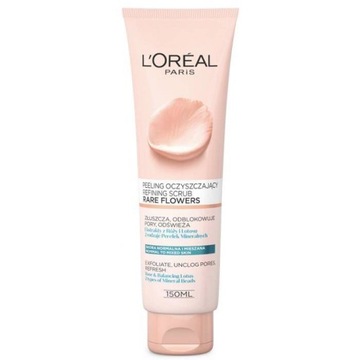 Loreal Rare Flowers Peeling oczyszczający do twarzy 150ml