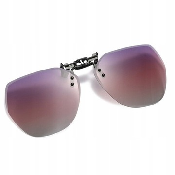 Fashion Rimless Retro Men's Clip Glasses Flip-up S