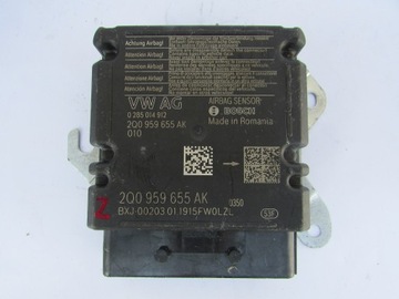 Moduł Sterownik airbag VW Polo T-Cross 2Q0959655AK