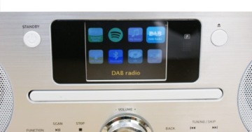Auna 10034088 Интернет-радио/DAB+ FM CD/MP3 Bluetooth мощный бас