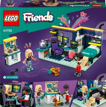 LEGO FRIENDS Комната Новы 41755