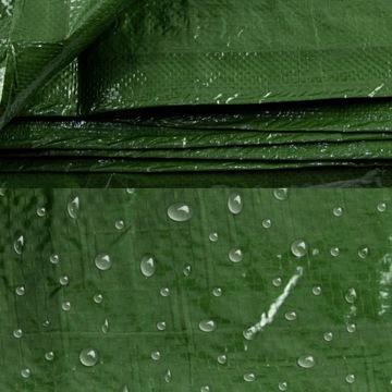 ЗЕЛЕНЫЙ БРЕЗЕНТ 2х8 М, Усиленный, Толстый, УФ-ВОДОНЕПРОНИЦАЕМЫЙ, ПРОЧНЫЙ