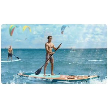 Sup Paddleboard для очистки с помощью легкого насосного насосного весла 350x81x15 см ZES