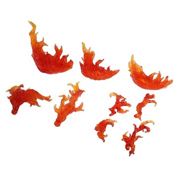 Фигурка с эффектом горящего огня своими руками, красный цвет