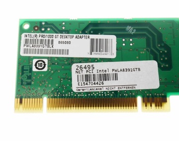 INTEL PRO/1000 GT НАСТОЛЬНЫЙ АДАПТЕР СЕТЕВОЙ PCI PWLA8391