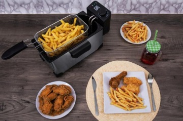 ОБЪЕМ ФРИТЮРНИЦЫ 3,0 Л POWER 2200 INOX