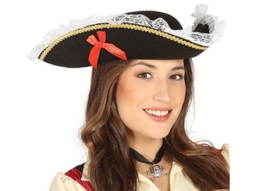 ПИРАТСКИЙ НАБОР ШЛЯПА САБЛЯ ПРИЦЕП 3 шт.