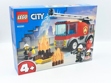 NOWE LEGO 60280 City - Wóz strażacki z drabiną