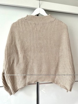 MANGO KRÓTKI SWETER OVERSIZE S