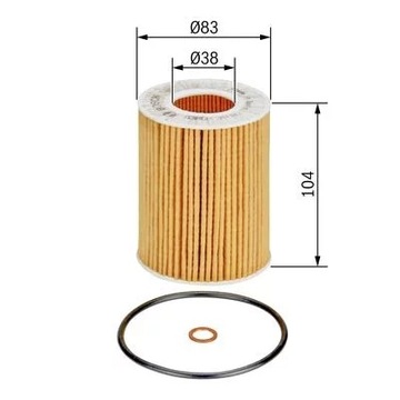 BOSCH 1 457 437 003 FILTR OLEJE