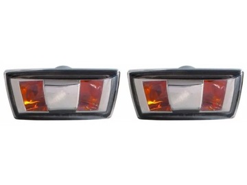 2X SVĚTLA SMĚROVKA ABAKUS PŘEDNÍ L+P DO CHEVROLET OPEL ASTRA H