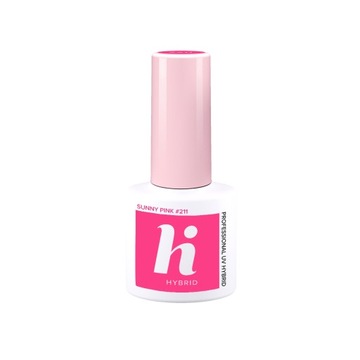 Hi Hybrid Lakier Hybrydowy #211 Sunny Pink 5 ml