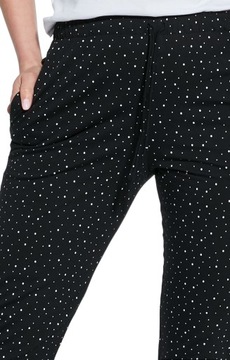 Spodnie piżamowe Cornette 909/02 S-2XL damskie XXL czarny