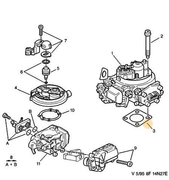 ПРОКЛАДКА НАСОСА ВЫСОКОГО ДАВЛЕНИЯ 2.0HDI DW10C