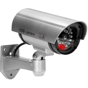 НАРУЖНАЯ МАКЕТНАЯ КАМЕРА НАБЛЮДЕНИЯ СО СВЕТОДИОДОМ НА БАТАРЕЕ