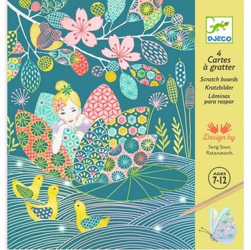 DJECO SCRATCH WYDRAPYWANKA ZACZAROWANY STAW 09716
