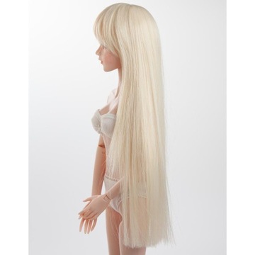 1/4 синтетические волосы для кукол, шиньон, синтетические волосы