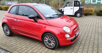 Fiat 500 II Seria 4 1.2 69KM 2015 Fiat 500 Fiat 500 1,2MPI 69KM 35tys km czujniki park, klimatronic, szklany, zdjęcie 1