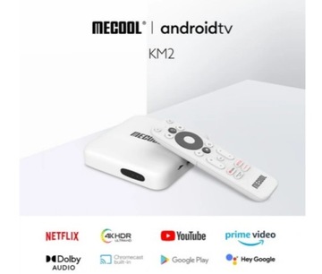Mecool KM2 Android TV 4K Youtube Google Play