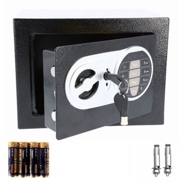 ДОМАШНИЙ СЕЙФ, ЭЛЕКТРОННАЯ КАССЕТА, ПРОЧНАЯ броня, ОФИС, НАДЕЖНАЯ