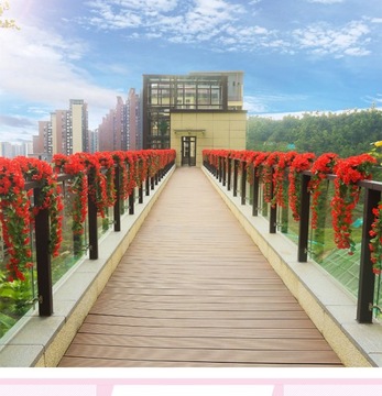 цветочная гирлянда, подвесные искусственные цветы