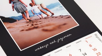 Фотокалендарь настенный цельный с фотографией Фотокалендарь 30х60 см