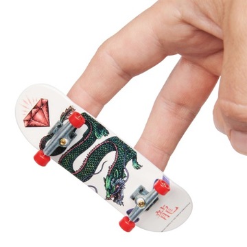 FINGERBOARD DIAMOND DESKOROLKI 4-PAK DO ZŁOŻENIA + AKCESORIA TECH DECK